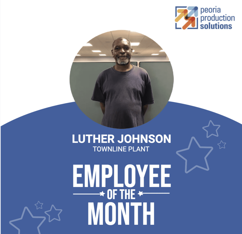 Luther Johnson is an Employee of the Month